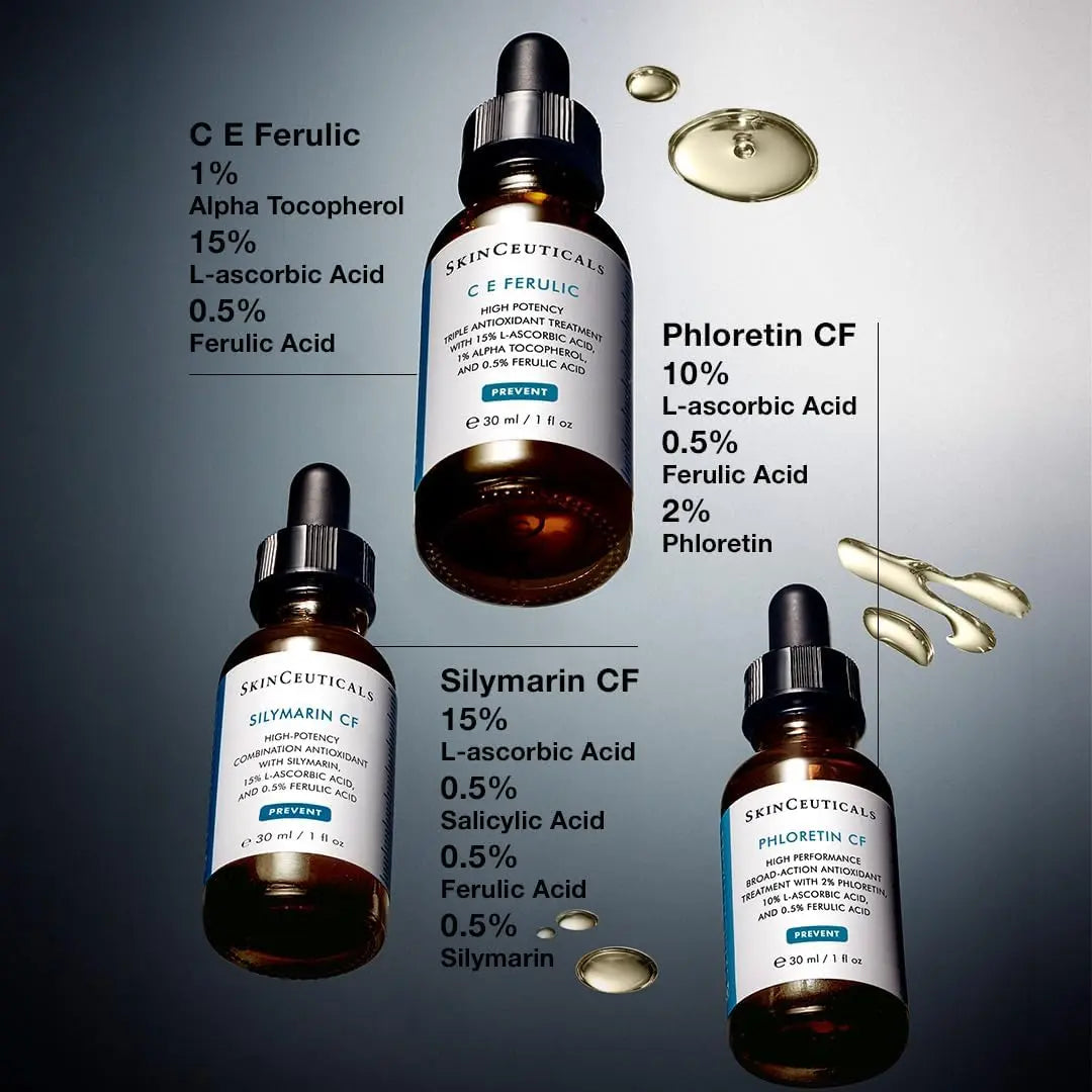 SkinCeuticals C E Ferulic Vitamin C Serum – High Potency Triple Antioxidant Treatment 30ml BeautySense