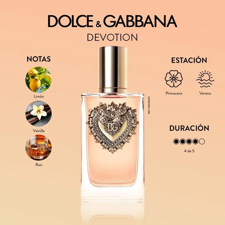 Dolce & Gabbana Devotion Perfume – 0.33 fl oz Travel Size New in Box Lurexa