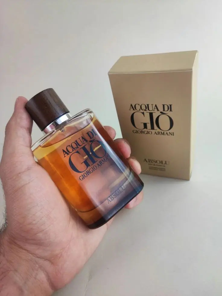 Giorgio Armani Acqua Di Giò Absolu Eau de Parfum for Men 2.5 oz (75 ml) – New & Sealed BeautySense