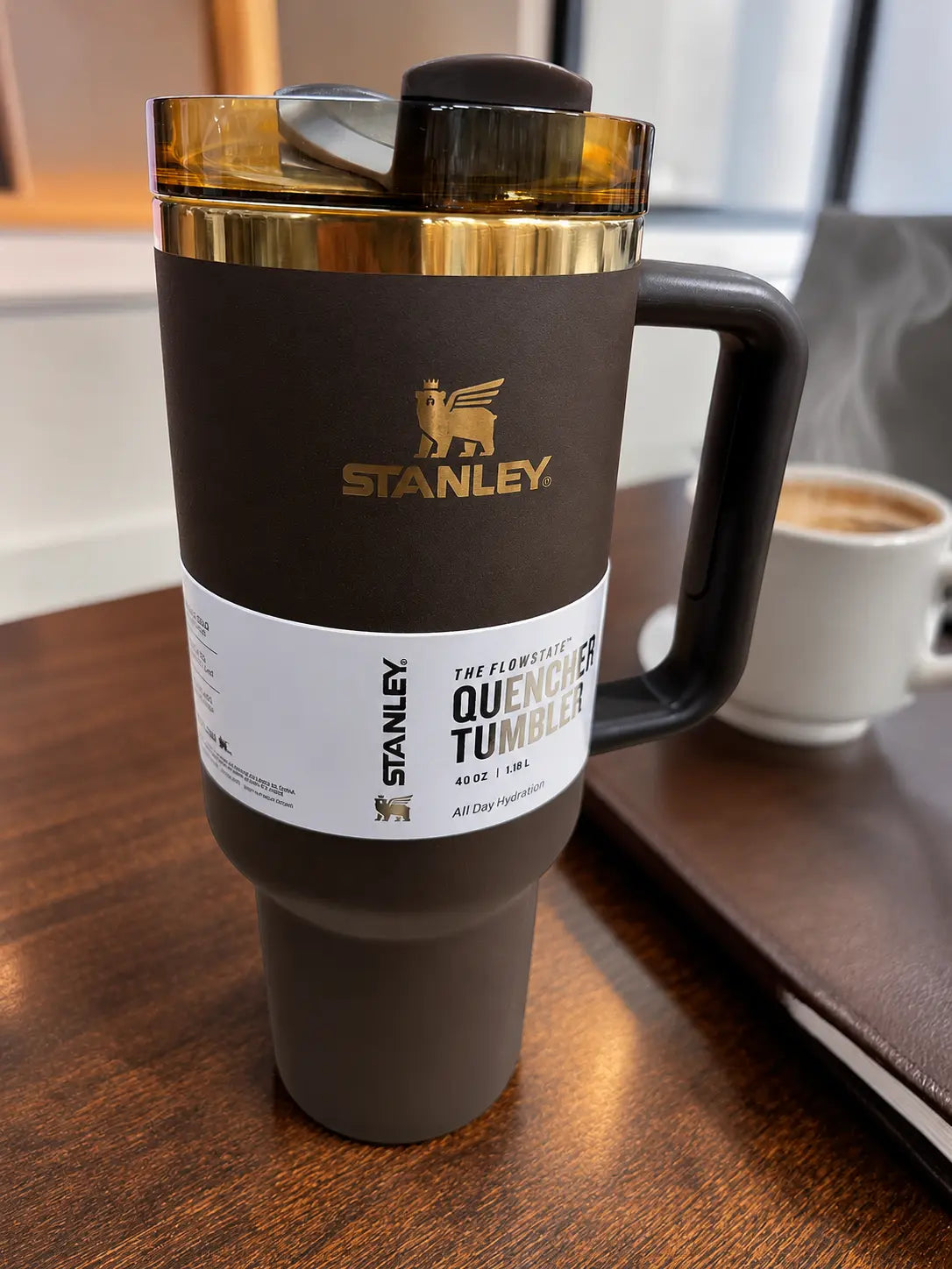 Stanley Chocolate Gold Quencher H2.0 40oz Tumbler BeautySense