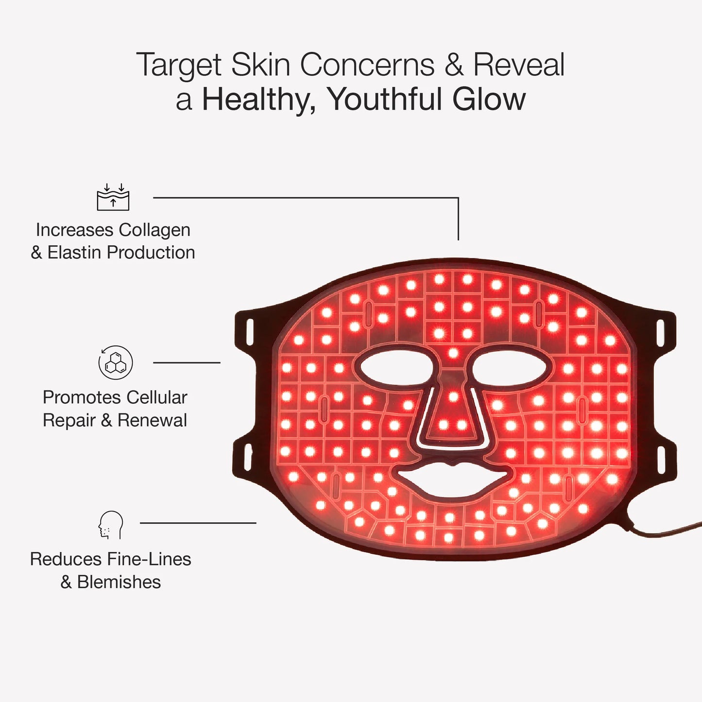 BeautyTheSense™ Red Light Therapy Mask