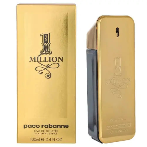 Paco Rabanne 1 Million Eau de Toilette 3.4 oz Spray for Men BeautySense