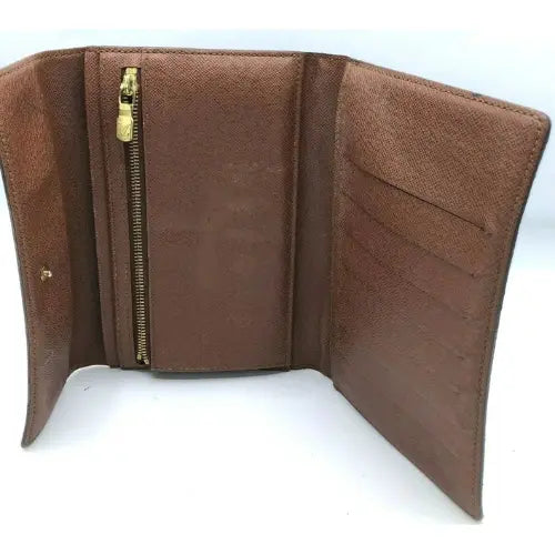 Vintage Louis Vuitton Trifold Monogram Ladies Wallet (Large)  New BeautySense