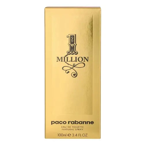 Paco Rabanne 1 Million Eau de Toilette 3.4 oz Spray for Men BeautySense