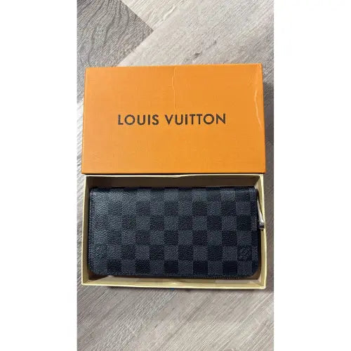 LOUIS VUITTON Portefeuille Brazza Wallet Bifold Damier Graphite N62665 F/S BeautySense
