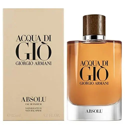 Armani Acqua di Gio Absolu 125ml / 4.2 oz EDP Spray Men BeautySense