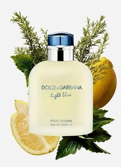 Dolce & Gabbana Light Blue Men’s Cologne – 2.5 oz EDT Lurexa
