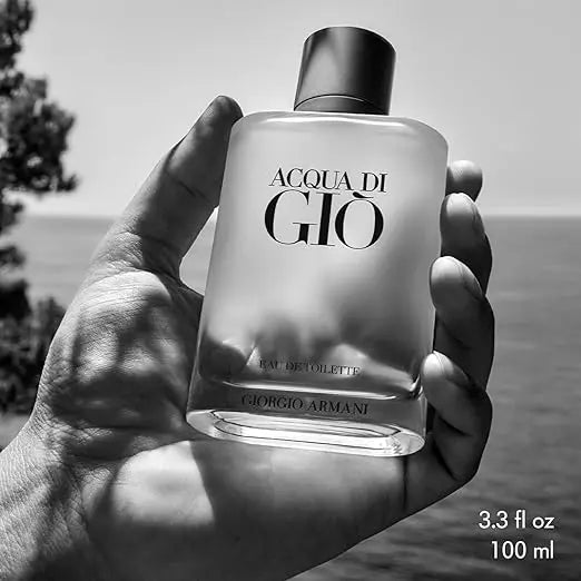 Armani Beauty - Acqua di Giò - Eau de Toilette - Cologne for Men - Long Lasting Fragrance with Bergamot notes, Jasmine, White Musks, Patchouli & Cedarwood BeautySense