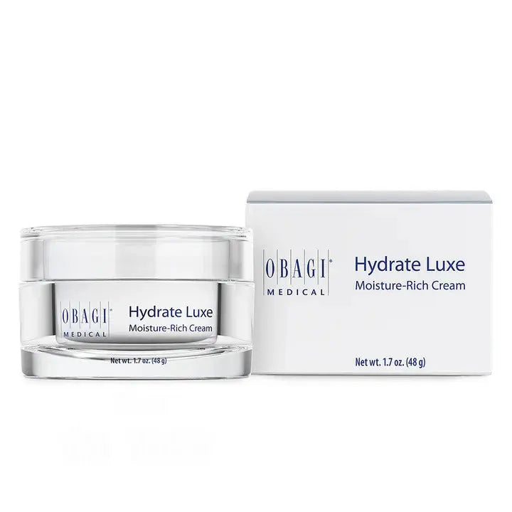 Obagi Hydrate Luxe Moisture-Rich Cream 1.7 oz – Overnight Hydrating Face Moisturizer Lurexa