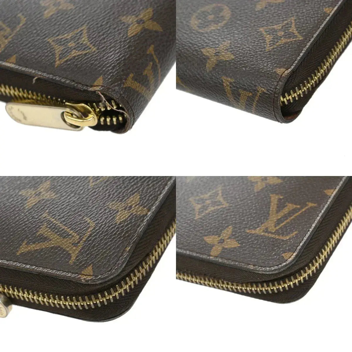 Louis Vuitton Monogram Zippy Long Wallet – Brown Leather Zip Around | M60017 Lurexa