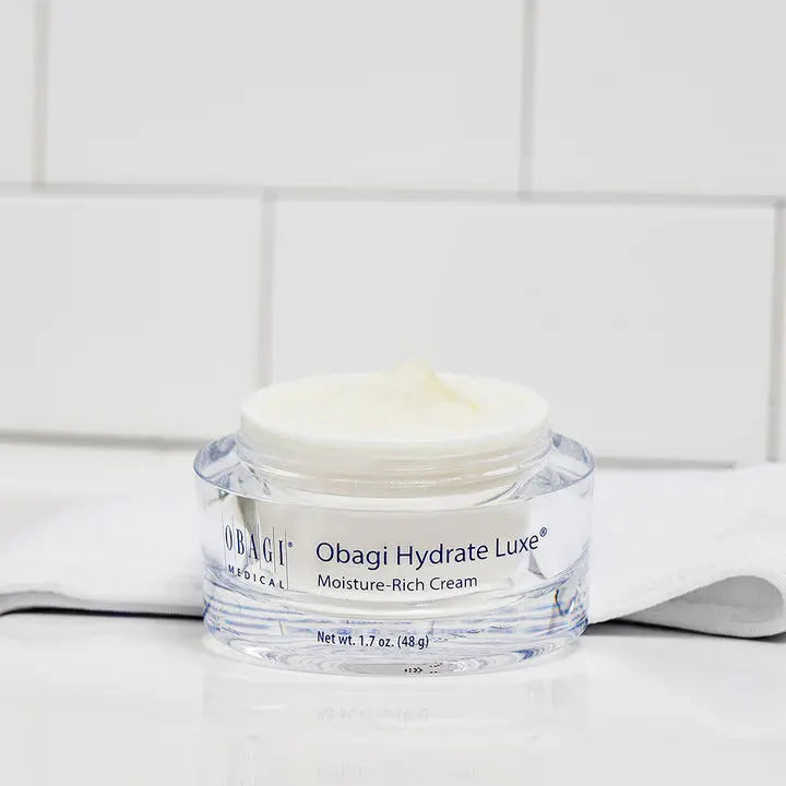 Obagi Hydrate Luxe Moisture-Rich Cream 1.7 oz – Overnight Hydrating Face Moisturizer Lurexa