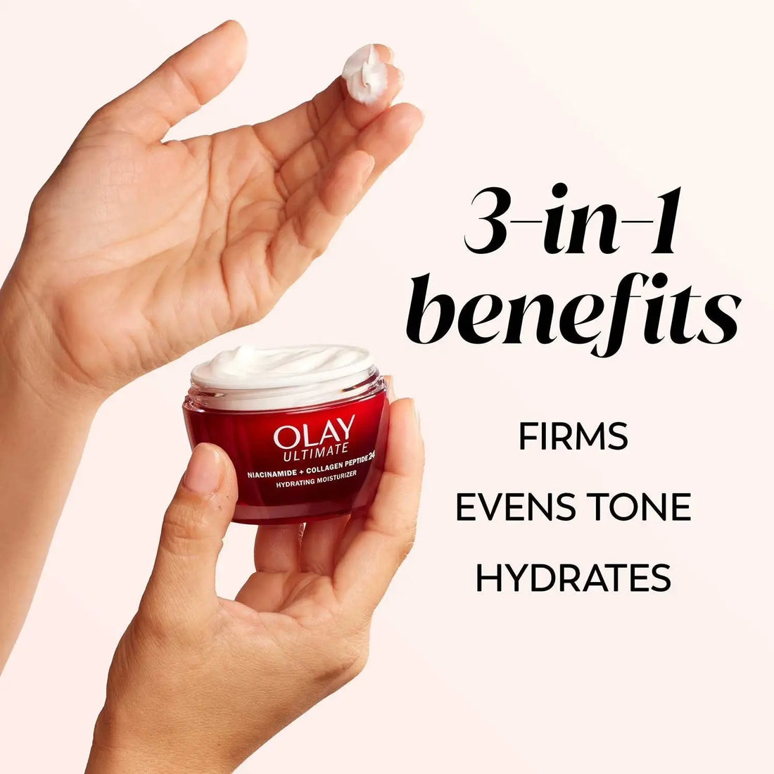 Olay Ultimate 3-in-1 Hydrating Moisturizer – 1.7 oz (2 Pack) Daily Facial Moisturizer by Olay Lurexa