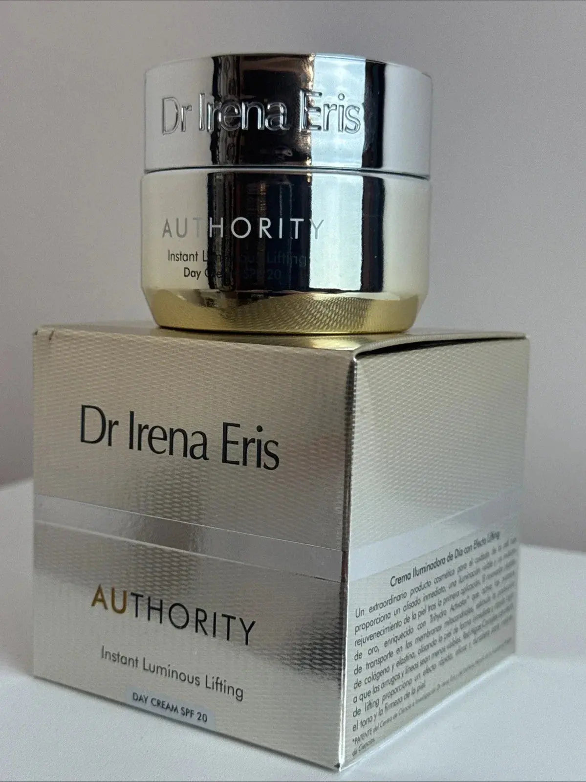 Dr Irena Eris AUTHORITY Instant Luminous Lifting Day Cream SPF20 50ml BeautySense