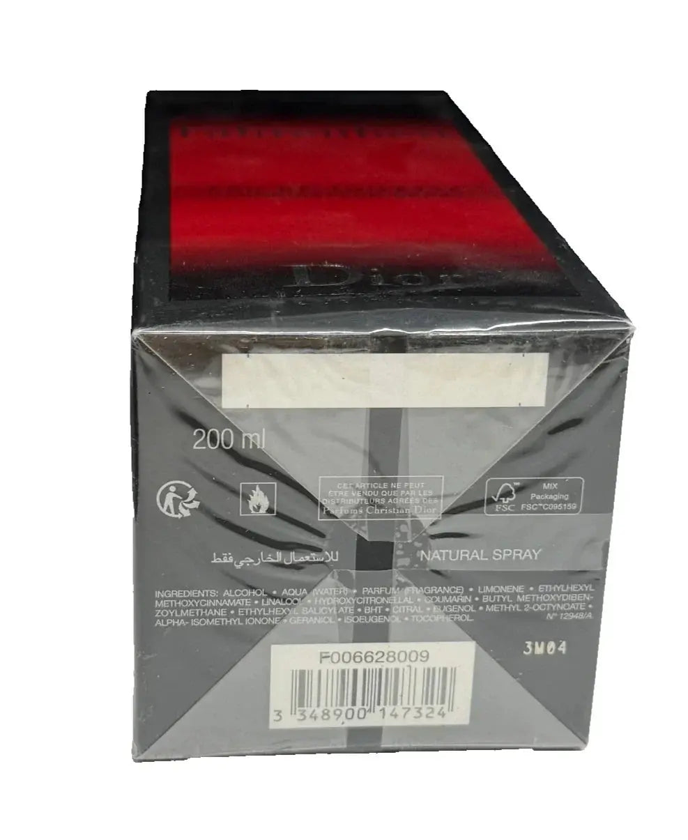 Dior Fahrenheit Eau De Toilette Spray for Men 6.8 oz / 200ml – New in Sealed Box BeautySense
