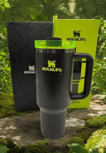 Stanley Halloween Web Glow H2.0 40oz Tumbler – Limited Edition Glow-in-the-Dark Travel Mug BeautySense