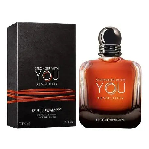 Armani Stronger With You Absolutely Parfum Men’s Fragrance 100ml / 3.3oz Spray BeautySense
